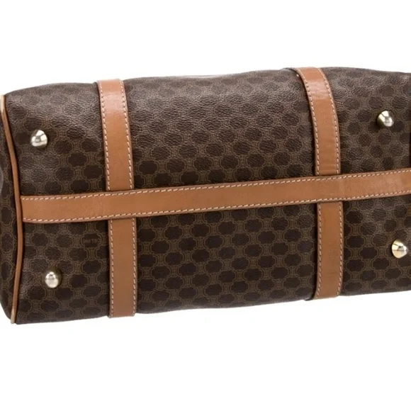 Celine Vintage Macadam Boston Bag w/Dust Bag - Picture 4 of 5